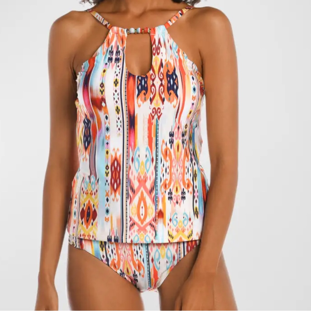 Nwot La Blanca Tankini And Hipster Desert Dream Multi